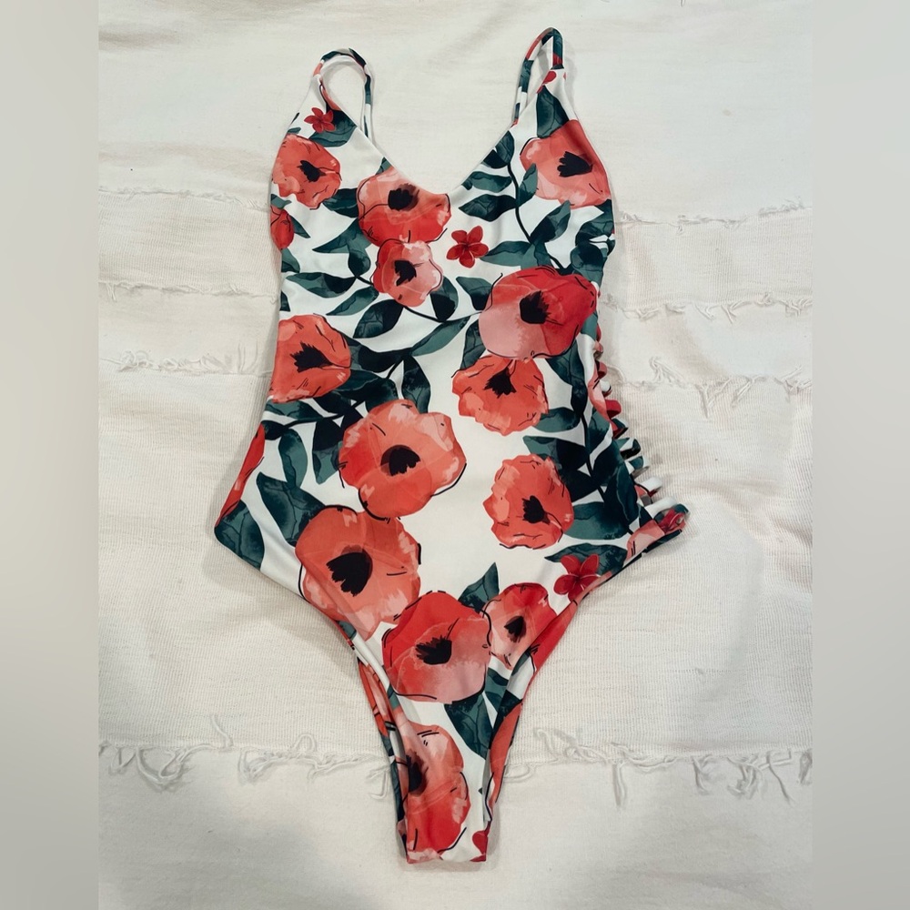 Stone Fox Swim Floral One Piece